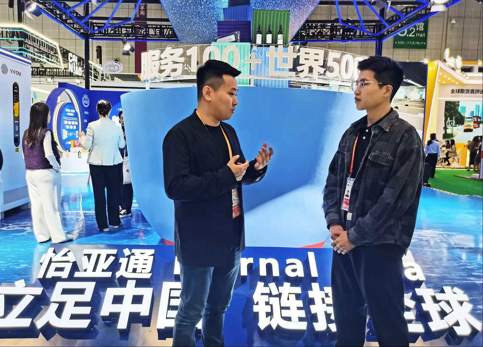 进博故事丨永利官网王辉：进博会促进商业和文化交流